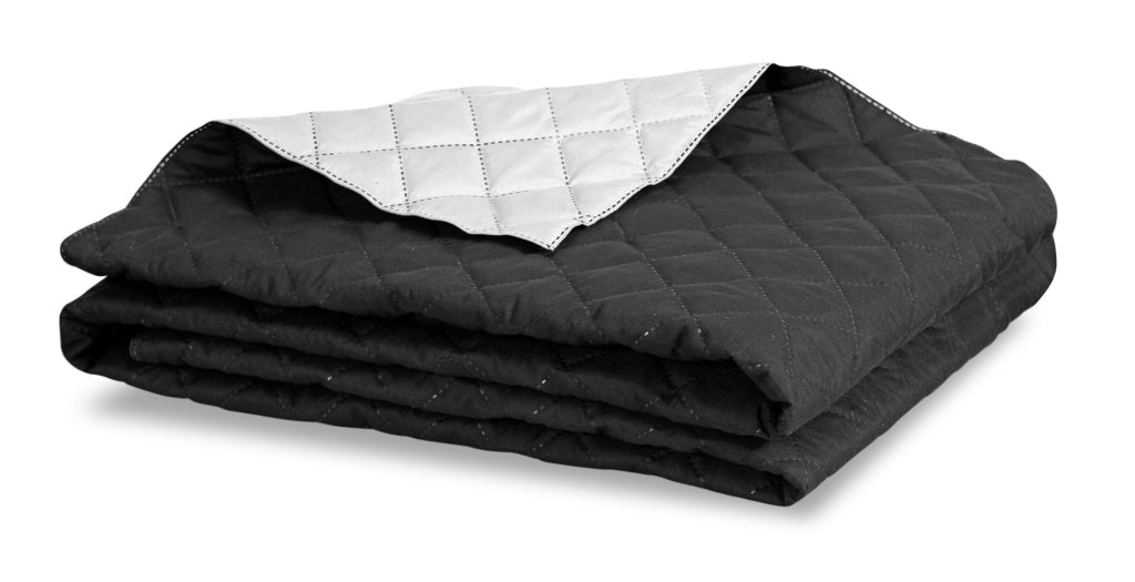 AIO FACTORY Copriletto Ultrasuoni 200x220 cm Nero e Bianco, Trapunta Morbida