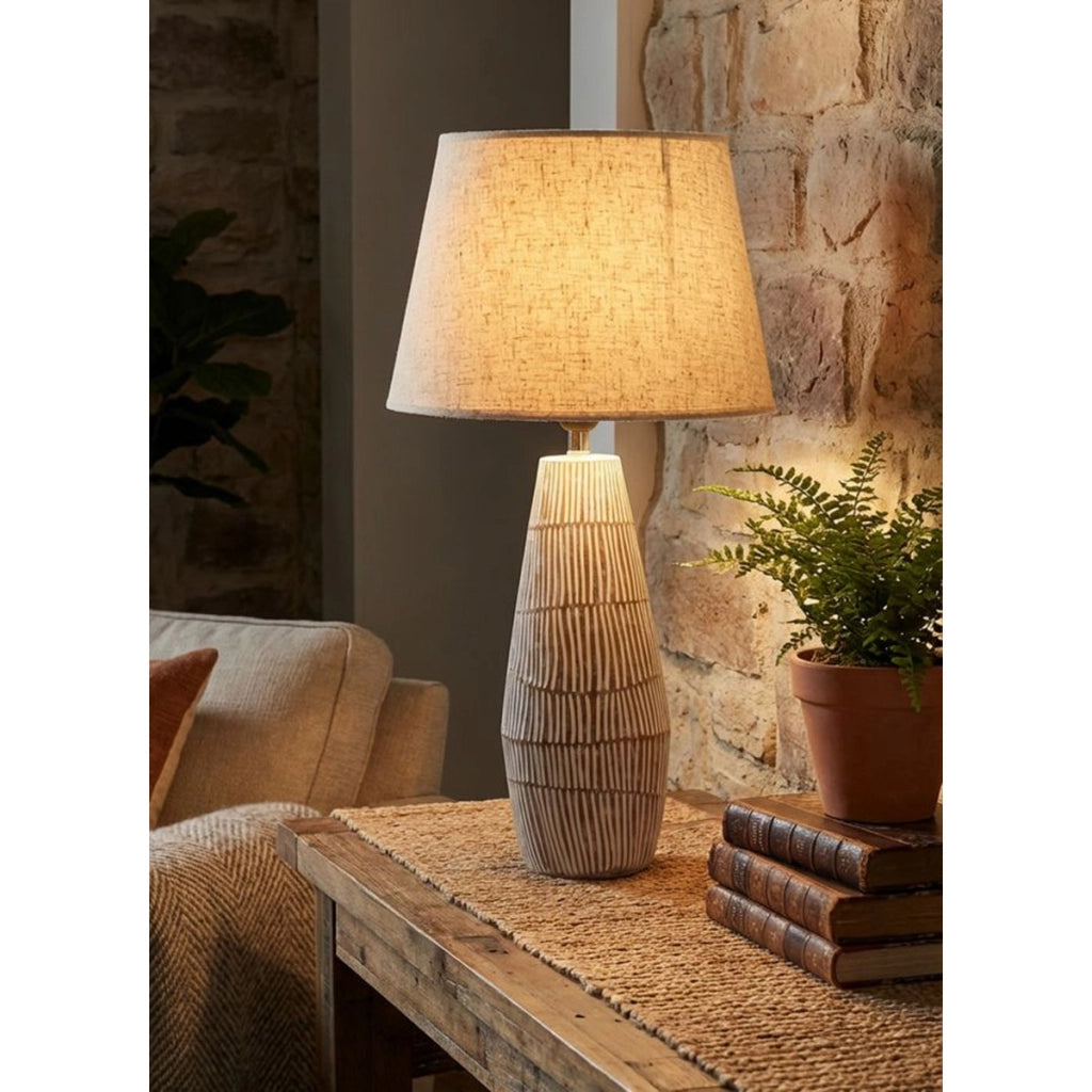 Lampada da Tavolo VKH1131, Multicolore, Poliresina, 35x35x69,5 cm