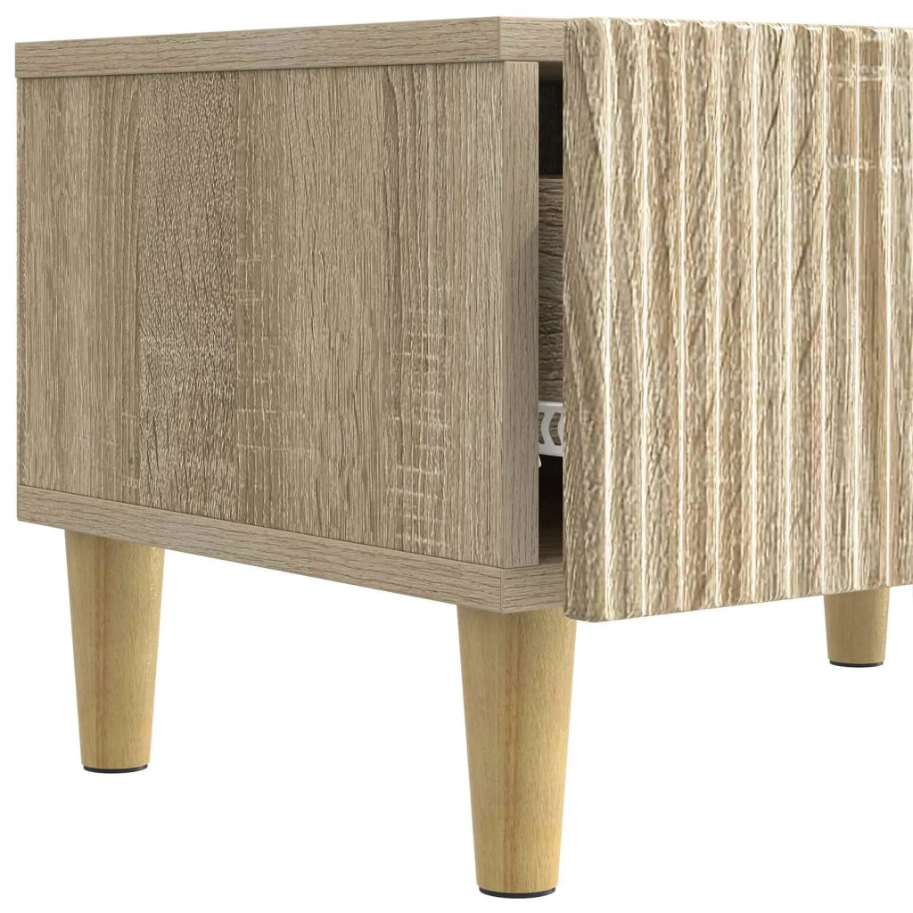 Mobile TV Rovere Sonoma 147 x 34,5 x 30 cm Legno ingegnerizzato 894707