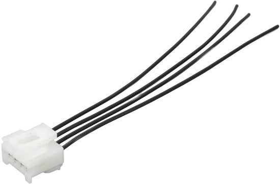 Connettore di Illuminazione Posteriore in ABS di Alta Qualità - 4-Pin - Connettore - Plugg - Resistente ai Solletici - Facile da Installare - Prestazioni Affidabili - Connessione Posteriore