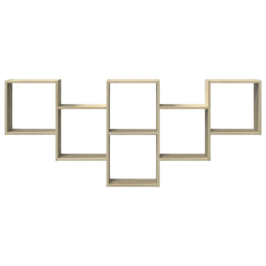 Scaffale a Parete Rovere Sonoma 159x18x66 cm in Truciolato 853301