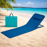 LETTINO PRENDISOLE BEACH MAT - 145x47x41 cm COLORE: BLU