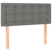 Testiera | Testata Grigio Scuro 80x5x78/88 cm in Tessuto