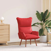 Divano Sedia-Poltrona Rosso 69 x 74 x 93 cm Pelle Artificiale 889451