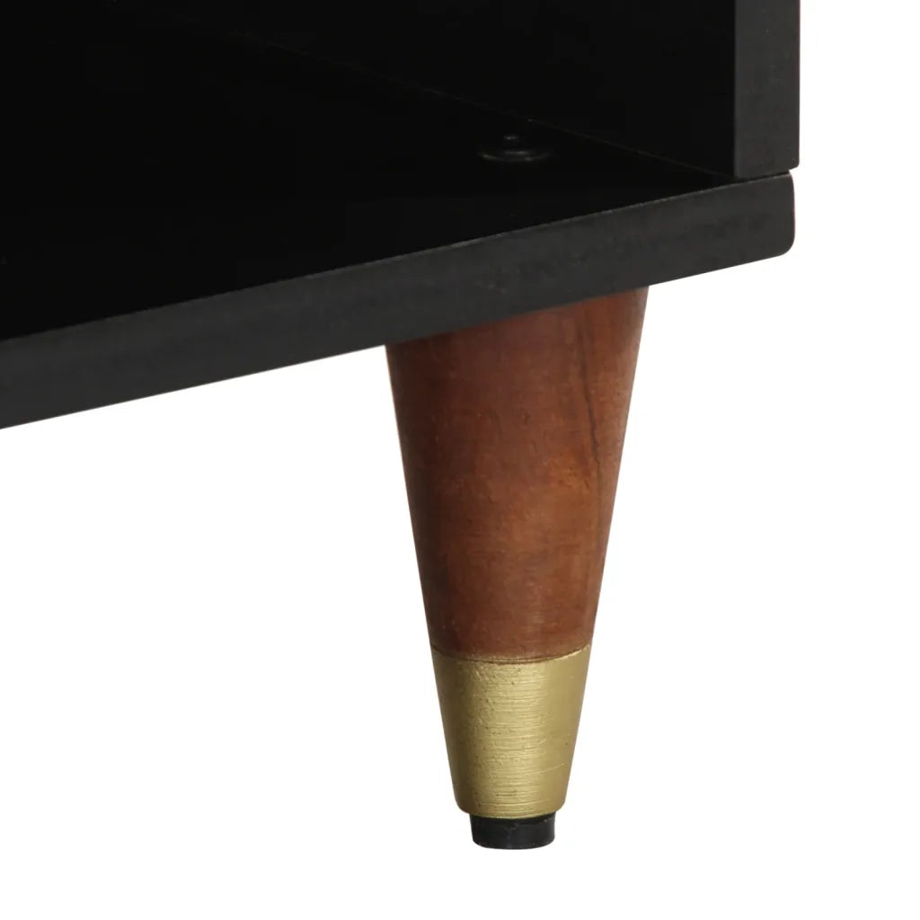 vidaXL Tavolino da Salotto 80x50x40 cm Legno Massello di Mango