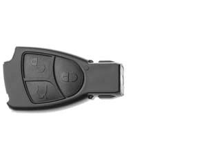 COVER CHIAVI PER AUTO MERCEDES HURS5- - HURS5 - 3 bottoni -  SILCA
