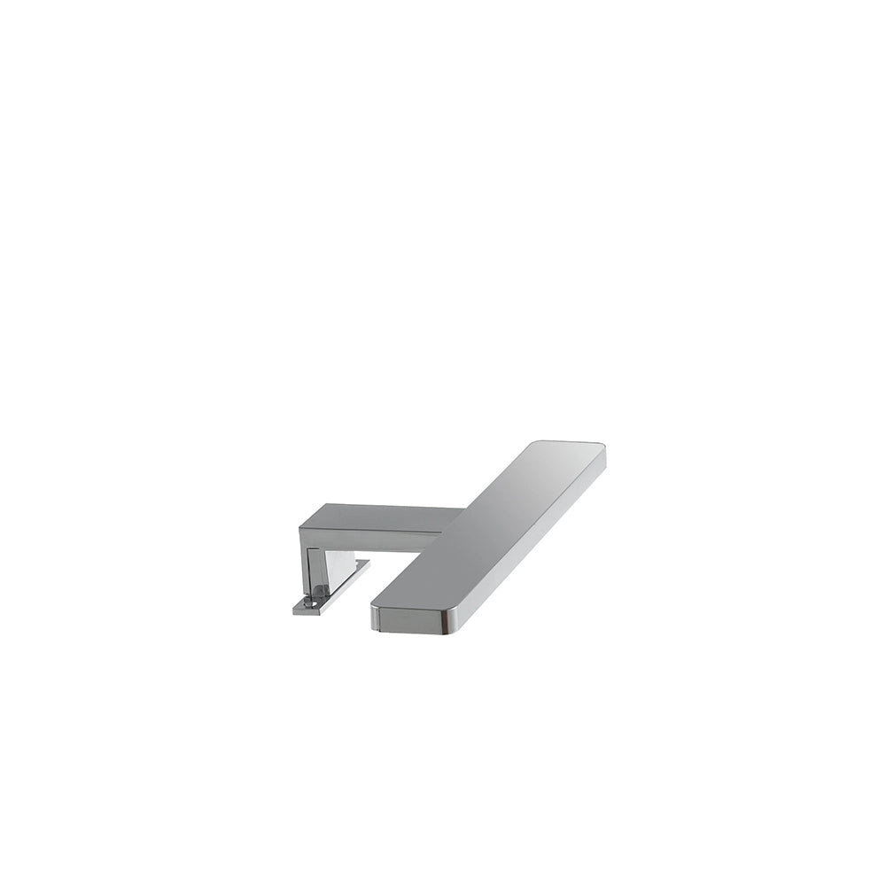 APPLIQUE LED CRUISE CROMO FISSAGGIO PARETE E SPECCHIO 5,2W 550LM 4000K IP44 28x8x11CM