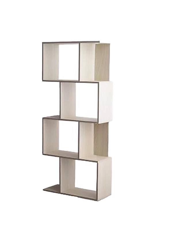 LIBRERIA IN MDF ROVERE CON QUATTRO RIPIANI SFALSATIMISURE: 70X24X127 CM