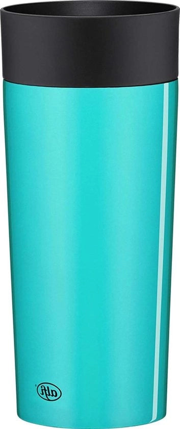Termos 350 ml per la strada - Coperchio in acciaio inossidabile - Maniglia - Imbottitura ermetica - Lavastoviglie - 4 ore di calore - Libero da BPA