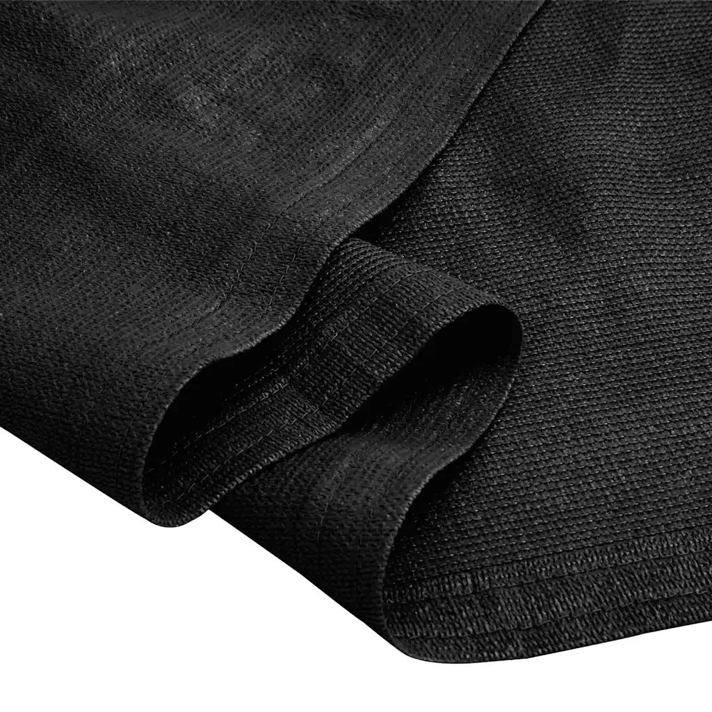 Tappeto da Tenda 200x400 cm Nero 310778