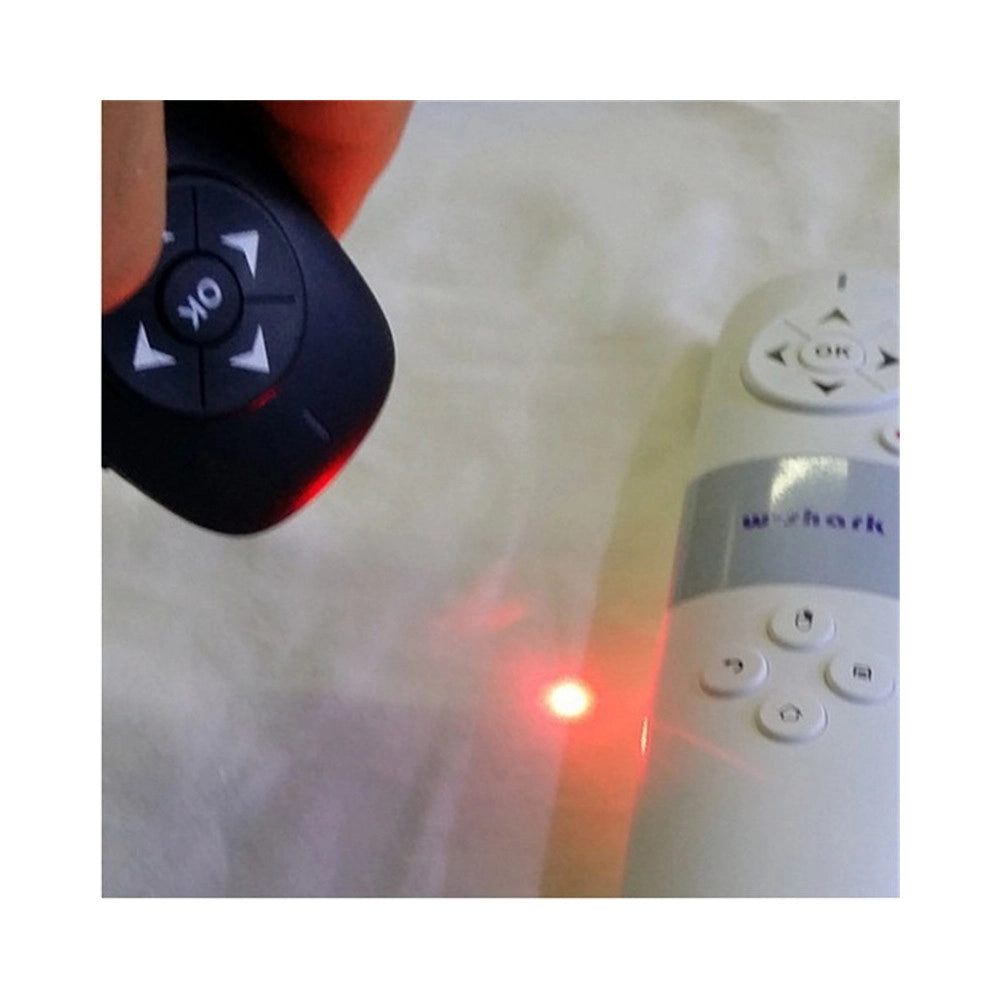 Trade Shop - Puntatore Laser Mouse Tastiera Qwerty Wireless Per Conferenze Presentazioni -