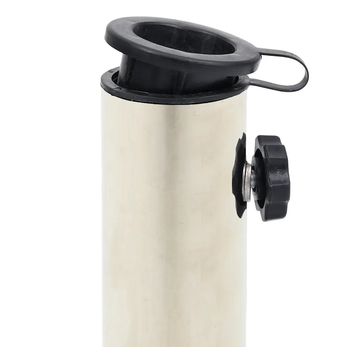 Base per Ombrellone Nera 40x28x4 cm in Granito 313668