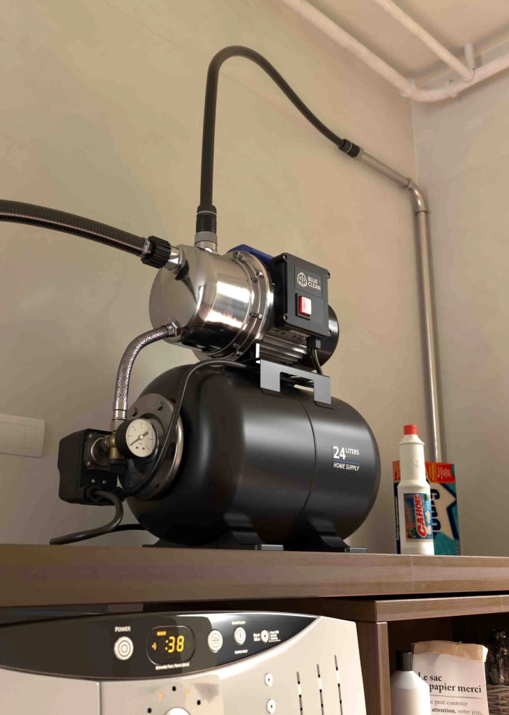 AR Blue Clean ARGP 1100XB Pompa Autoadescante con Serbatoio per Acque Chiare (1.100 W, Portata max. 4.600 l/h, Prevalenza max. 45 m)