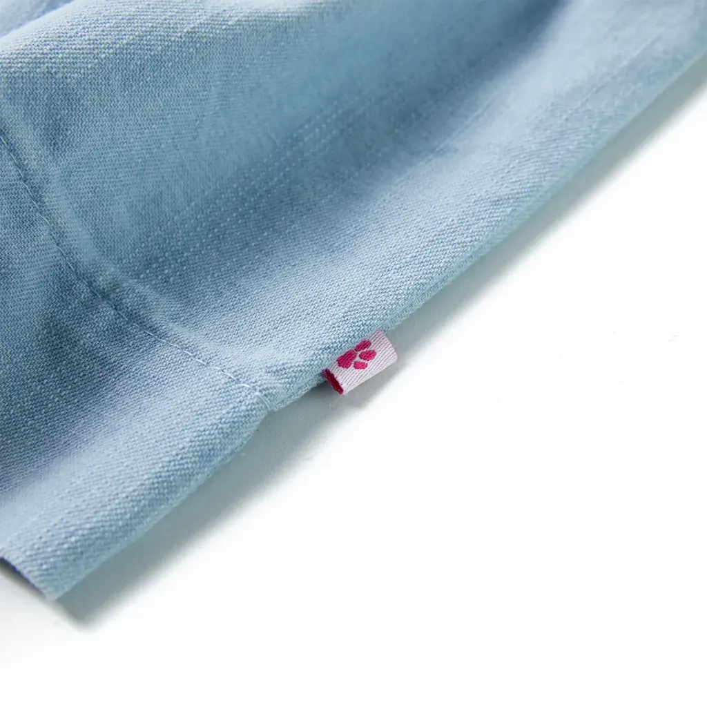 Abito da Bambina con Volant Blu Tenue 116