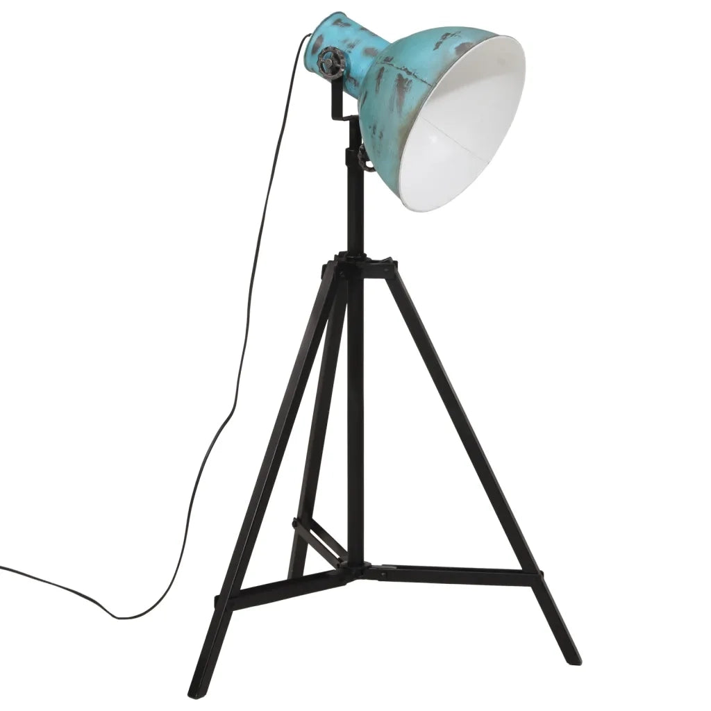 Lampada da Terra 25 W Blu Anticato 61x61x90/150 cm E27 371867