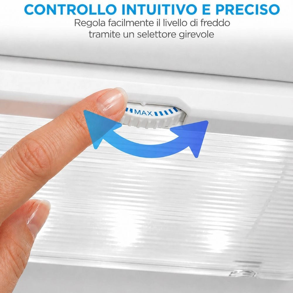 Frigorifero combinato Daya DMCB262MSE 262 litri low frost colore silver classe E