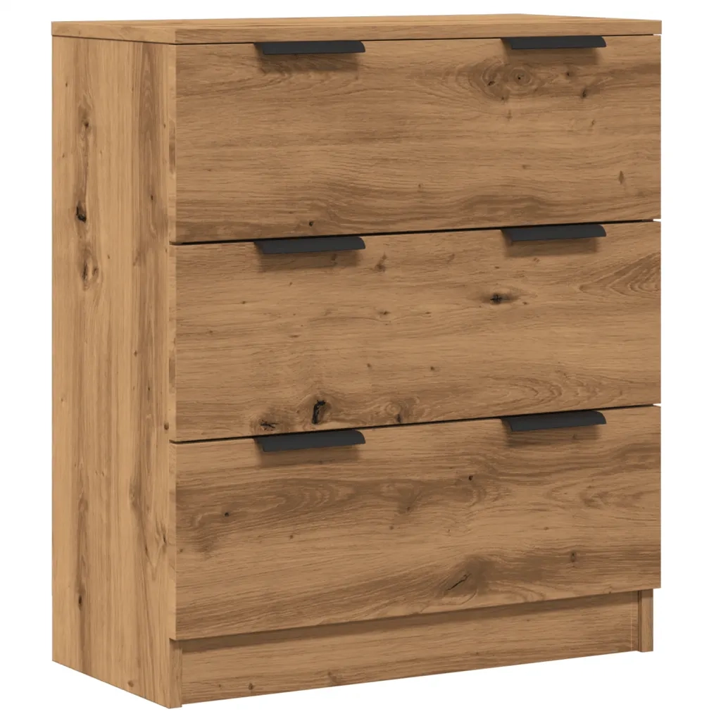 vidaXL Credenza Rovere Artigianale 60x30x70 cm in Legno Multistrato