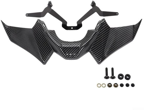 Spoiler Anteriore per Moto MT07 Sport con ABS - Kunststoff - Design Stilistico - Protezione da Scalfetti - Utilizzo Lungo Termine