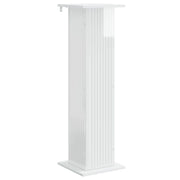 Supporto per piante | Sostegno per piante Bianco Lucido 30,5 x 30 x 100,5 cm