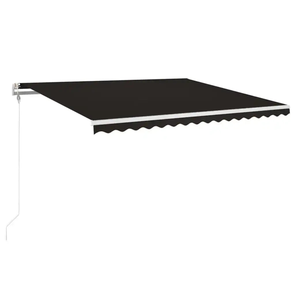 Tenda Automatica con Sensore Vento e LED 450x350 cm Antracite 3069014