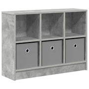 Credenza | Madia | Buffet da pranzo | Armadio da pranzo con cassetto Grigio cemento 73,5 x 22,5 x 53,5 cm