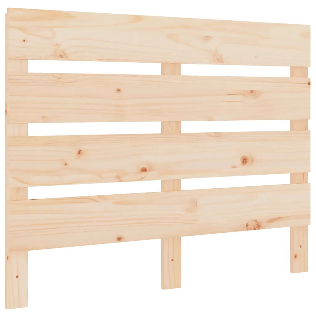 Testiera per Letto 100x3x80 cm in Legno Massello di Pino 821332