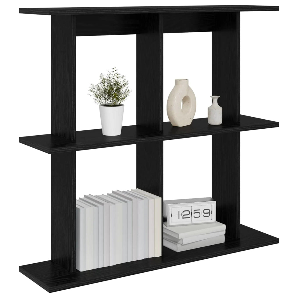 Scaffale da parete A parete Nero 100 x 20 x 75 cm 8012085
