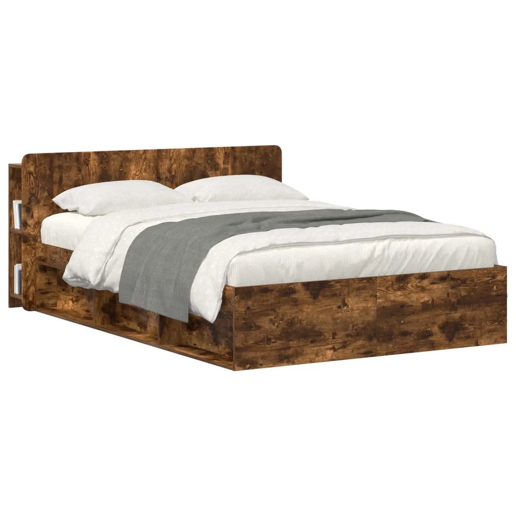 Testata del letto Rovere Fumo Legno ingegnerizzato 8001224