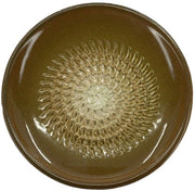 Raspacchio Ceramico/Snodo Ceramico Liscia Colore - Ideale per Gambero, Parmigiano e simili - Marrone - Diametro: 12 cm - Fatto a mano & Dipinto a mano - Realizzato in Spagna