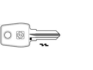 CHIAVI PER CILINDRI EURO LOCKS 5 SPINE PICCOLE EU13R- - EU13R - 10 pezzi SILCA