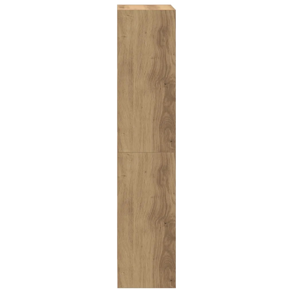 Libreria-Mobile TV Rovere Artigianale 36x30x143 cm Truciolato