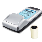 Distributore automatico di copriscarpe B1 argento, per taglie fino a EU 44, pratico e durevole per casa e ufficio