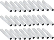 Set di 30 attacchi per lampadine M10 a vite 70 mm, a sezione cilindrica, argentato zincato per la riparazione delle lampade.