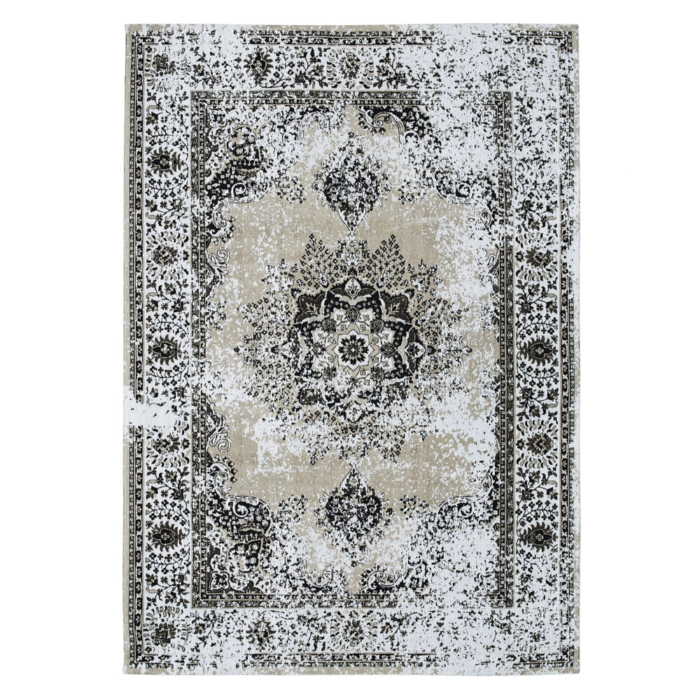 Tappeto grigio 140 x 200 cm orientale invecchiato soggiorno camera da letto