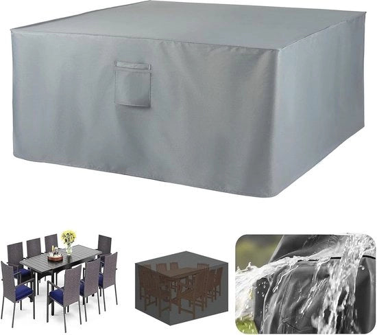 Copertura impermeabile per mobili da giardino 318x288x120 cm - Resistente alle abrasioni e progettata per la ventilazione