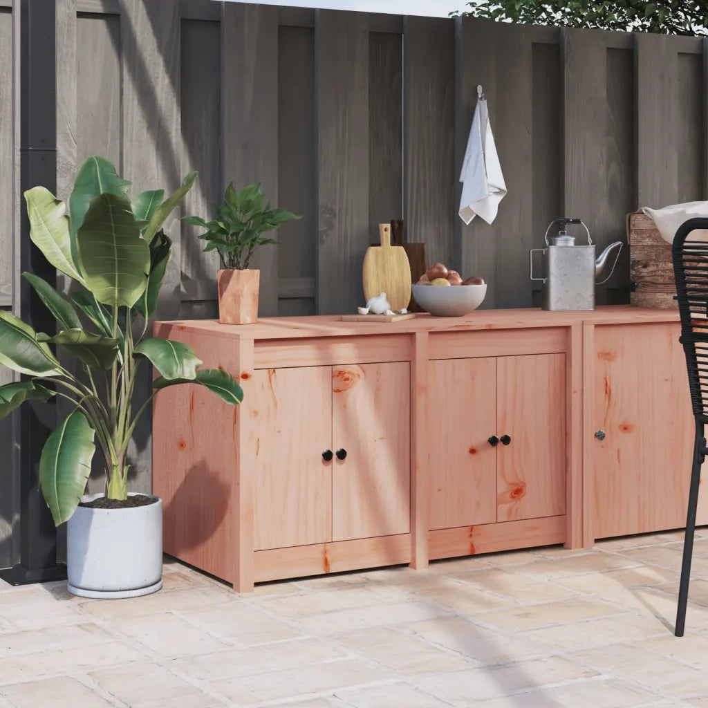 Mobile da Cucina da Esterno MEPPEL 106x55x64 cm Legno Massello di Douglas 832340