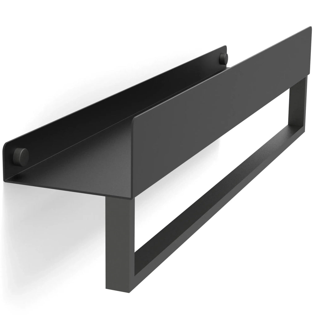 Mensola Da Bagno Sf01 45cm Black Matt