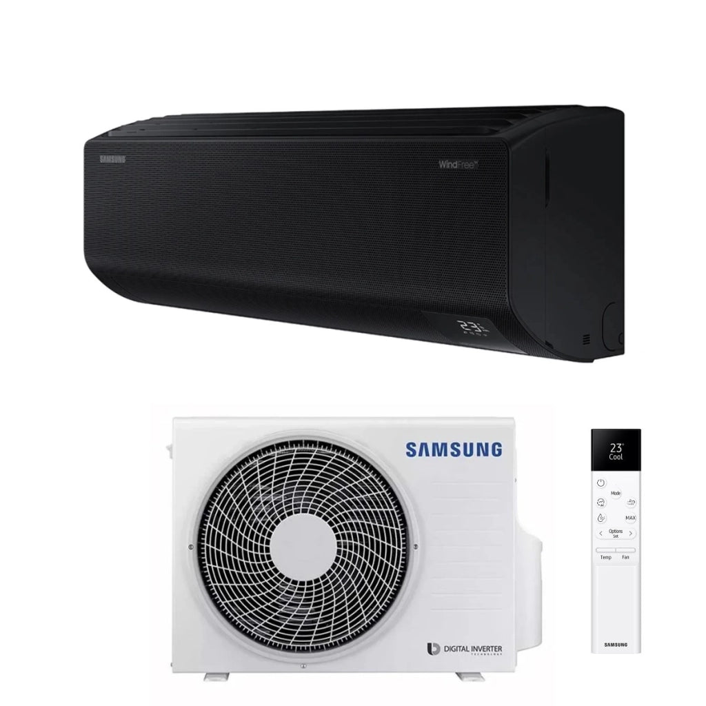 Condizionatore Samsung WindFree Black 12000 Btu F-AR12BLK R-32 Wi-Fi Integrato