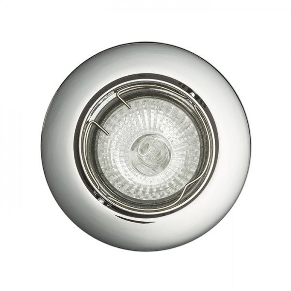 Faretto da incasso TOPIC R inclinabile cromo 230V GU10 50W