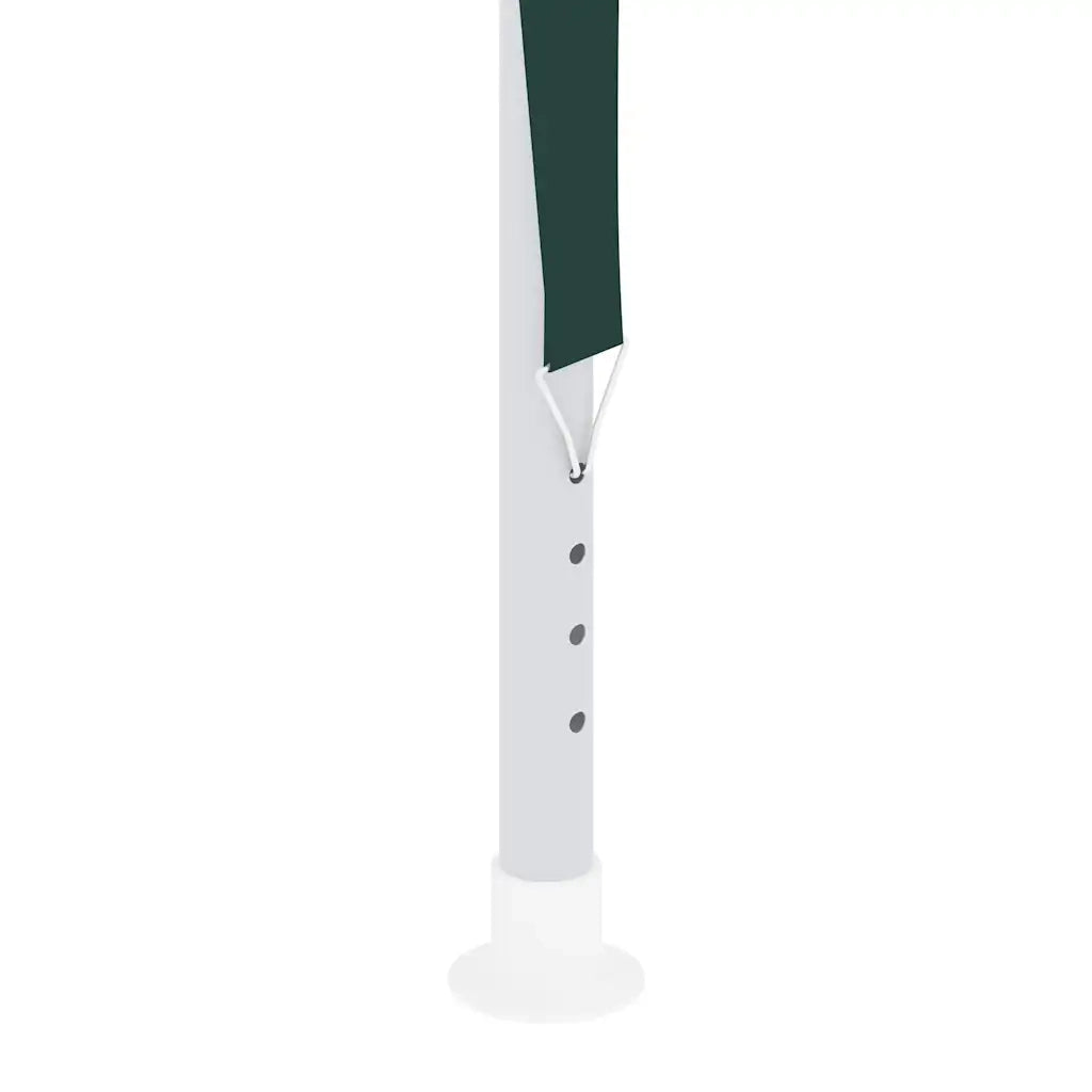 Gazebo Professionale con Pareti 4x6 m Verde 90 g/mÂ²