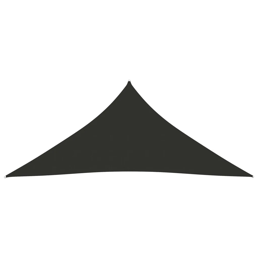 Parasole a vela | Telo Ombra | Vela da ombra Oxford Triangolare 4x5x5 m Antracite