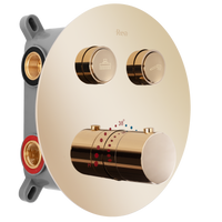 Set Doccia Da Incasso Rea Lungo Gold Box