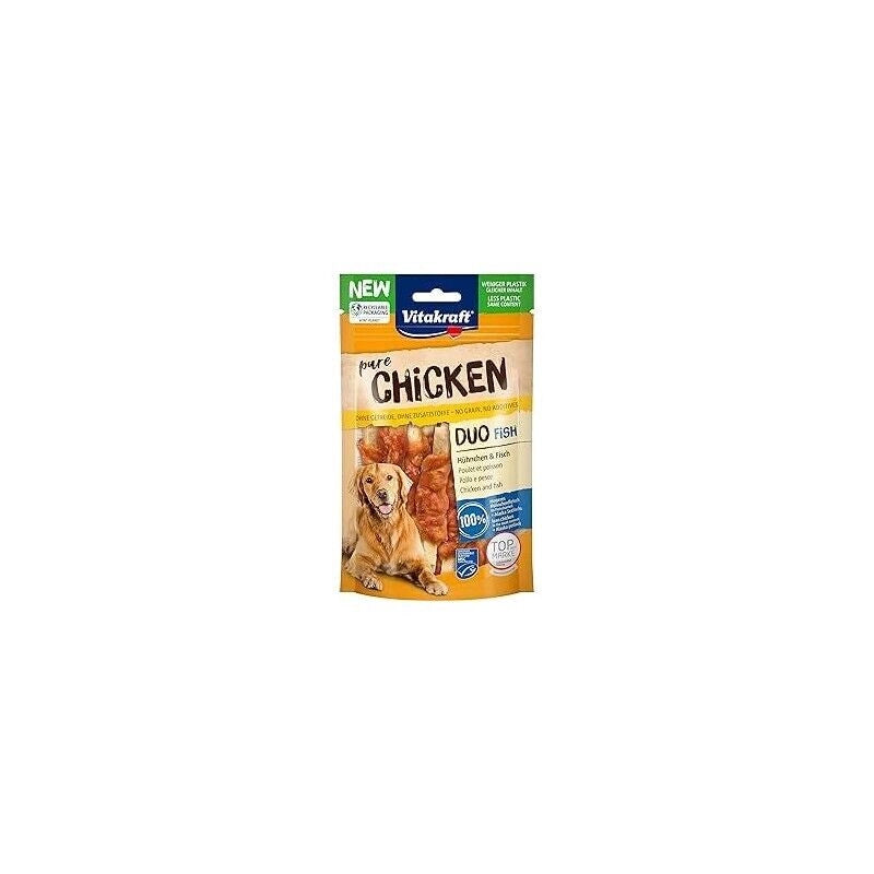 VITAKRAFT SPUNTINO CHICKEN DUO FISH 80G POLLO E PESCE
