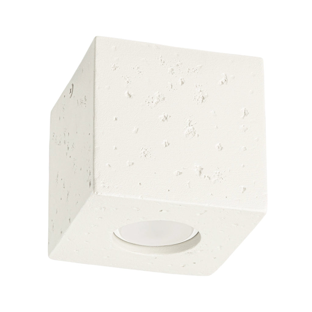 Lampada da soffitto QUAD cemento beige