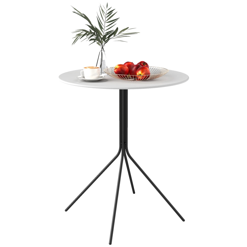 Tavolo rotondo da giardino ¨C Xylo ¨C ? 60 cm acciaio grigio antracite per esterno
