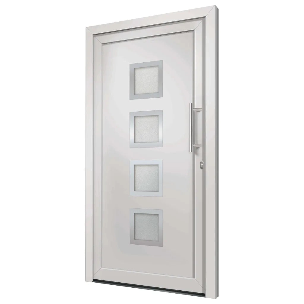 Porta di Ingresso Bianca 108x208 cm 279186