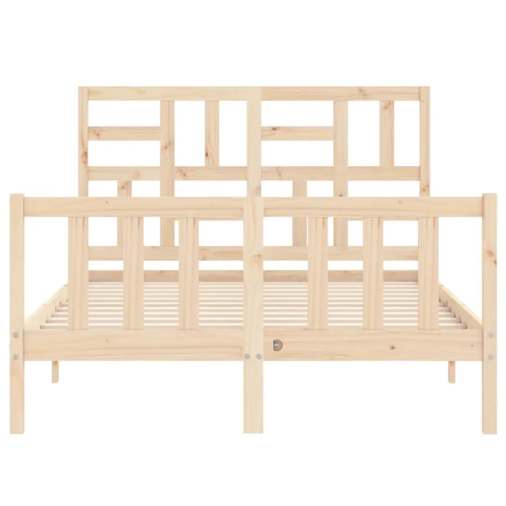 Giroletto senza Materasso 140x200 cm in Legno Massello di Pino 3193076