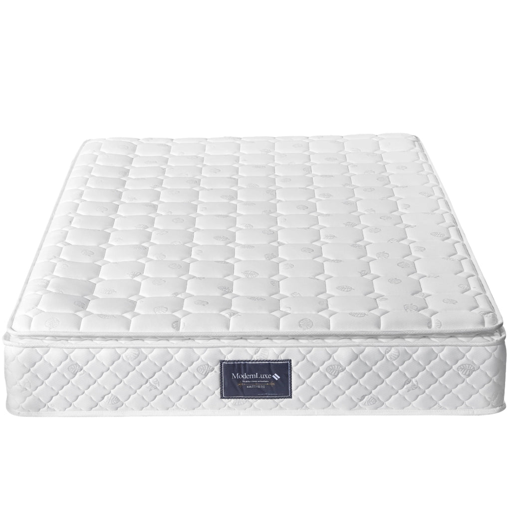 Letto imbottito 140x200 cm grigio con LED, 4 cassetti e materasso H3