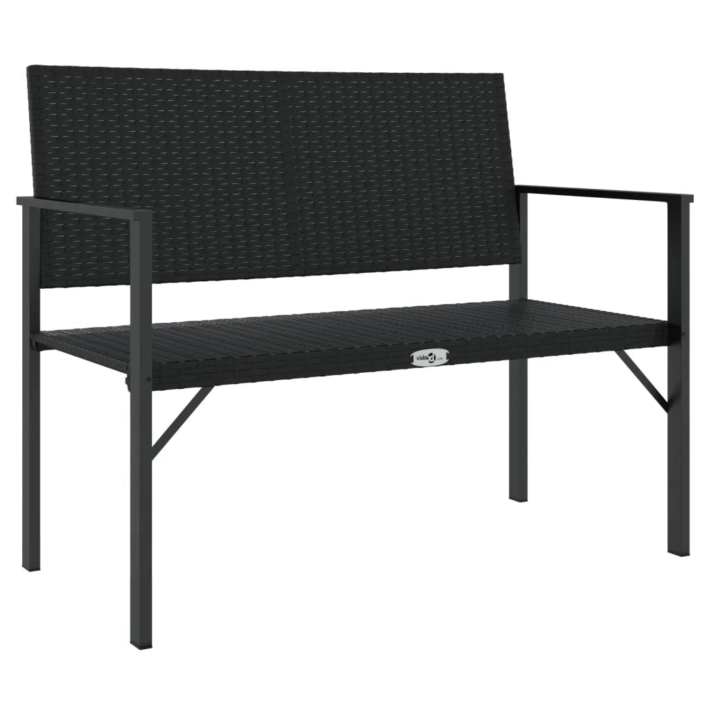 Panca da Giardino a 2 Posti in Polyrattan Nerocod mxl 81932