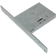 SERRATURA METALLO INFILARE Y8TD100 YALE  B.Q ZINC F.MM 25 DM M4 H.MM 82 E.MM 60